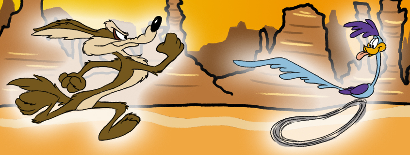 Wile E. Coyote jagt Roadrunner