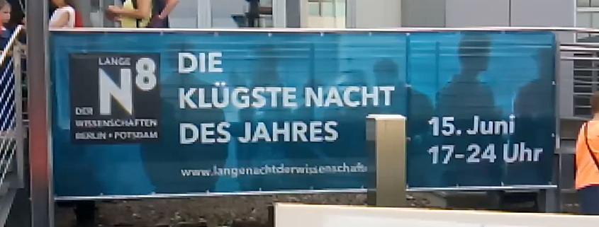 Lange N8 der Wissenschaften