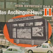 PANs Studio und die Infobox am Aschinger-Haus