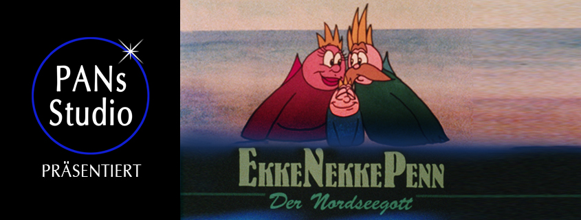 PANs Studio präsentiert den ehemaligen Trickfilmkurs der VHS Neukölln und den dort entstandenen Zeichenfilm EkkeNekkePenn, der Nordseegott