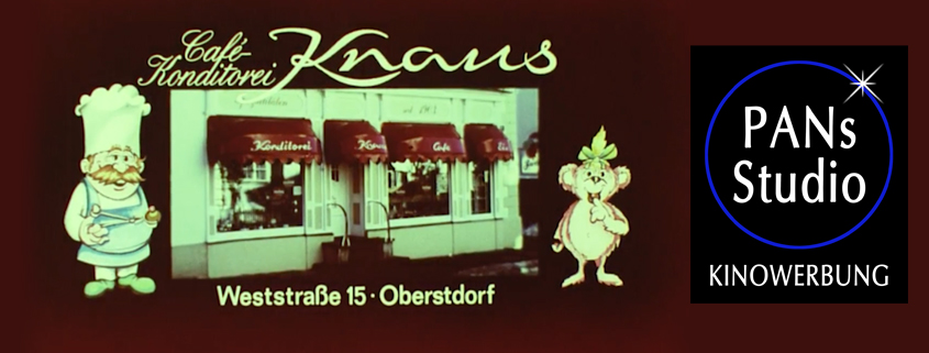 PANs Studio Kinowerbung 90er Jahre Café Knaus