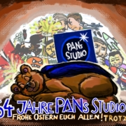PANs Studio wird 64 - und wünscht Frohe Ostern!